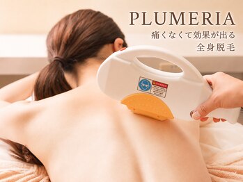 プルメリア 若松店(PLUMERIA)の写真/全身脱毛1回9800円/6回98000円/期間終了後のサポート付プランもご用意！都度払いもOK/痛みが不安な方も◎