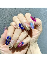 ネイルズ ヒマワリ(Nails Himawari)/【前田担当】持ち込みデザイン