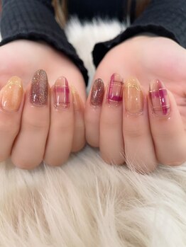 ボタン 木更津店(BOTAN)の写真/自爪に優しいベース一層残し【フィルインネイル】自爪に優しいので、健康的なお爪で長くネイルを楽しめる♪
