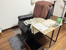 オメメビューティー(Omeme Beauty)の雰囲気（"1席だけ"の落ち着いた空間リクライニングソファでリラックス♪）
