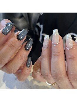 エム(M)/個性派ネイル