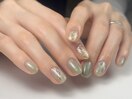 天然石風ネイル
