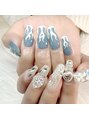 エリクサーネイル 西武新宿(Elixir Nail)&nbsp;人気のビジューやビックパーツでトレンドデザインネイル☆