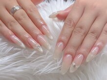 バーロビューティールーム ヨコハマ(Balo Beauty Room Yokohama)/クリアグラデーションネイル　
