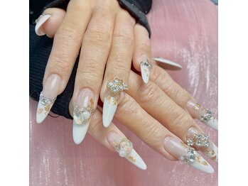 メデューサ(Medusa)/キラキラ☆フレンチネイル♪