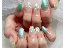 ジェー エス シー ネイル(J.S.C.nail)/シェル/グラデーション/夏