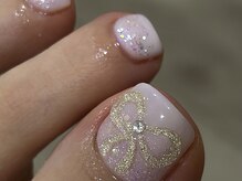 アンジェリーク 本店(Angelique)/親指2本アートネイル by moteki 