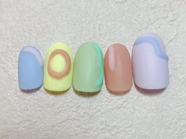 カラフルネイル　マット
