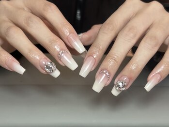 Best Nail 銀座店【ワンホンネイル・スカルプ・パラジェル・上品ジェルネイル】/カラーグラデーションネイル