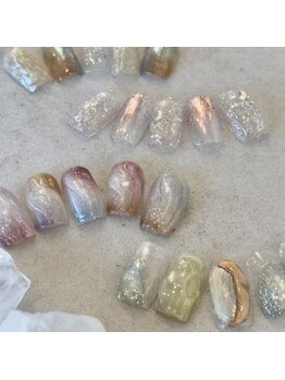 ケーネイルアトリエ もみじヶ丘店(K nail atelier)の写真/【完全個室】自分だけのハイセンスネイルを堪能★オフ・ケア無料が嬉しい♪完全定額制サロン☆[富谷]