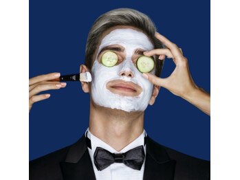 アンドユー(&u)の写真/【メンズオススメ★お顔の印象UP！！】顔脱毛+高濃度炭酸ガスパック+ヘッドスパ