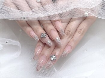 ハルネイル 立川店(Hal nail)の写真/【ワンカラー￥6,000】華やかで上品な指先へ♪オフィスにもおすすめ◎シンプルかつ上品で可愛いお手元に★