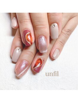 アンフィルルーム(unfil room)/アート豊富定額ネイル