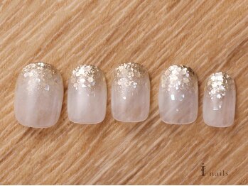 アイネイルズ 吉祥寺店(I nails)/ラメニュアンスグラデ[吉祥寺]