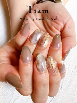 ティアム マタニティペイント アンド ネイル(Tiam Maternity Paint&Nail)/4Designコース★ご新規様￥7000
