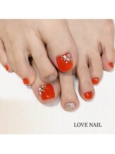 ラブネイル(LOVE NAIL)/シアーレッドフット