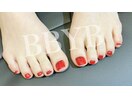 フットネイル!冬場も足元美人☆