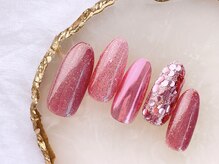 ネイルサロンフォーユー(for u)/ミラーネイル￥5980