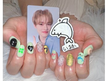 アトリエ ペーニクルス(Atelier Peniculus.)/nct dream チョンロくん　ネイル