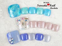 スウィーティーネイル 町田東口店(Sweetie Nail)/フット 店舗限定デザイン7700円