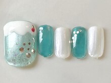 カラ ネイル 中津店(calla nail)/しゅわしゅわソーダ。◯