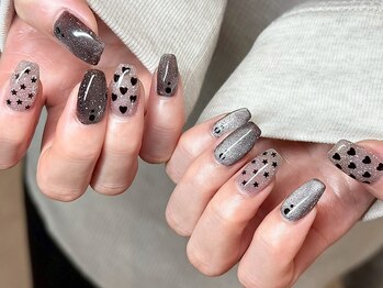 ヌル ネイル 堀江(NURU NAIL HORIE)/秋マグネット！Cute大人ネイル☆