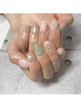 ニュアンス定額ネイル