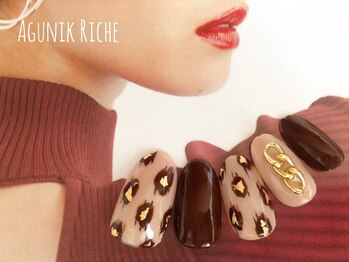 アグニークリッシェ(Agunik Riche)/【レオパードネイル】