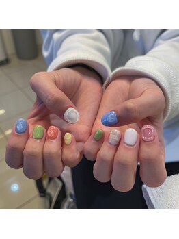 アヤネイルズ アンド アイラッシュ(AYA NAILZ.＆Eyelash)/100minsアートコース