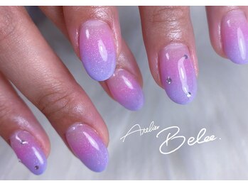 アトリエベベ(Atelier Bebe)/2色グラデーションネイル