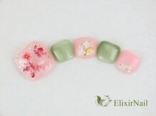 エリクサーネイル 池袋(Elixir Nail)/フット　やり放題/クーポン使用