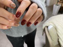 ミラ(milla.)/glituer. bordeaux