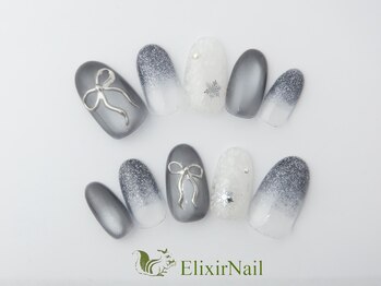 エリクサーネイル 新橋(Elixir Nail)/定額a シンプル/クーポン使用