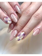 レプティーネイル(Les petite nail)/お花デザイン