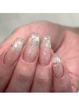 ラグジュリラ(luxugril A')の写真/ニュアンスデザイン豊富☆左右バラバラちぐはぐネイルok☆オフ込み10本アート¥6300が人気♪