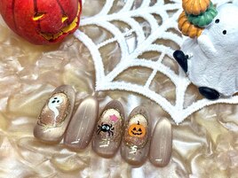 ハロウィンネイル