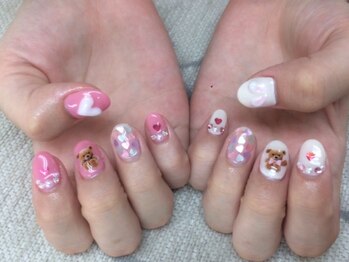 エムアイネイル(MI nail)/ジェルアートつけ放題¥10250