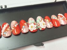 ネイルアンドアイラッシュケーズジュエル(K's Jewel)/成人式ネイル オーダーチップ