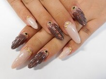 ネイルサロン グレイス(Grace)/秋のオトナマーメイド