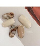 ノエム ネイルサロン(NOEM)/奥行きマーブル