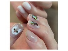 ネイルロク(nail 6.)の雰囲気（キャラクター、ペイントアート、長さだしもおまかせください◎）