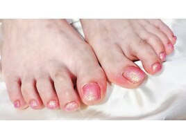 フットネイル☆ワンカラー☆ケア