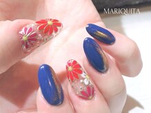 ネイルサロン マリキータ(MARIQUITA)/和柄ネイル/春/卒業/入学