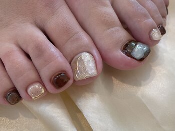 プティ(petit)/フット5本アート