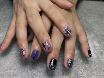 オムネイル 渋谷(HOMME NAIL)/デザインネイル ¥7.100