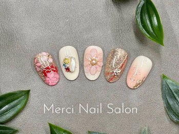 メルシー(Merci)/和柄★成人式ネイル