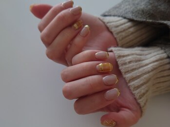 ディトラボ(dito_lab)/ミラーフレンチとミラーチェック