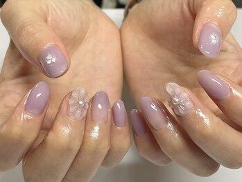 定額＊ぷっくりフラワー