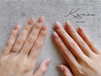 カノアネイルプレイス(KANOA nail place)/ガラスフレンチ
