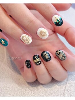 グリット(grit.)/【SATSUKI限定】ネイルデザイン